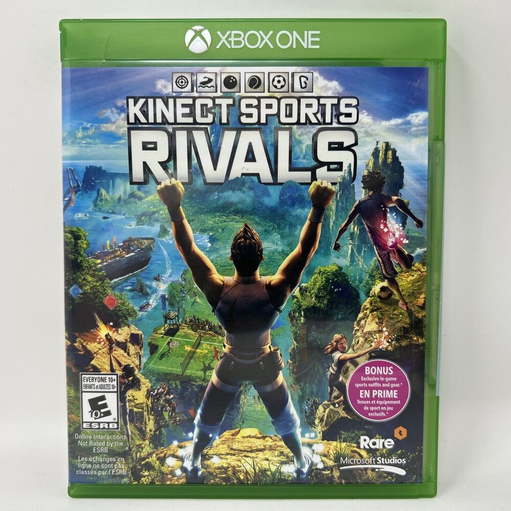 Kinect Sports: Rivals - Xbox One Brand New,  NEW SEALED DAMAGED CASE READ